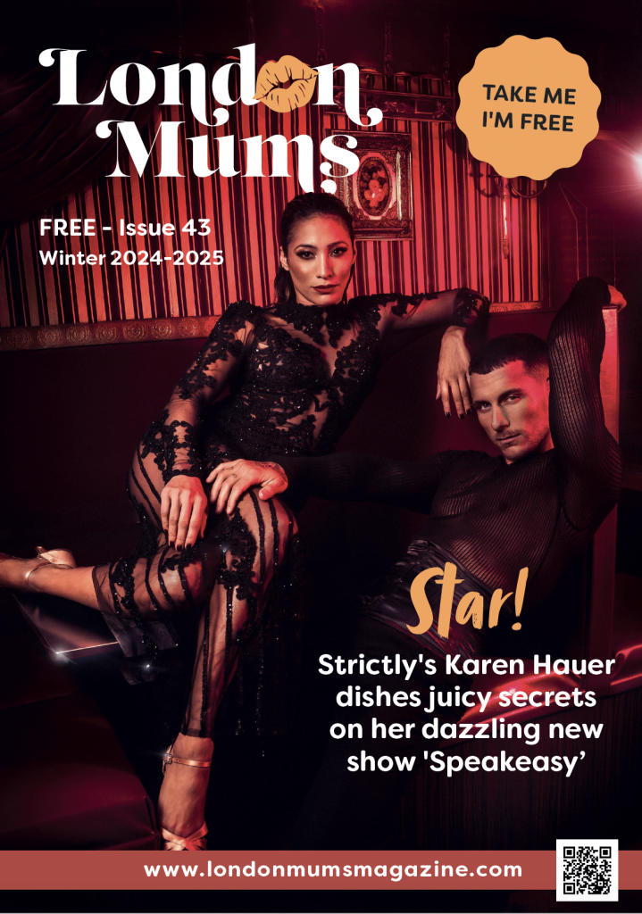 cover page london mums magazine winter 2024-2025